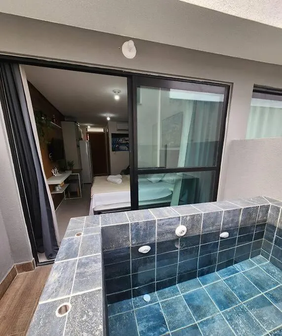 شقة Flat 07 Vp No Centro Com Piscina By La Playa Pôrto das Galinhas